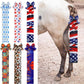 6 Pcs Horse Tail Bag Breathable Guard 22" Slip on Horse Care Tail Wrap 2 Strand Closure Straps Grooming Supplies to Keep from Dirt Breakage Rubbing 6 Designs(Aesthetic Style)