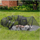 Rest-Eazzzy Outdoor Cat Enclosures, Portable Cat Tent for Outside Enclosure for Indoor Cats, Catio Outdoor Cat Enclosure for Kitty and Small Animals, Cat Playpen with Tunnel, Storage Bag