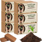 Legigo 12 Pack Premium Coco Coir Brick for Plants- 100% Organic Compressed Coconut Coir Bricks Starting Mix, Coco Coir Fiber Coconut Husk for Planting, Gardening, Potting Soil Substrate, Herbs
