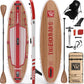 Paddle Board, 10.8' Stand Up Paddle Board with Premium Complete Inflatable SUP Accessories, Extra Wide Paddleboards for Adults & Kids-Pandora Collection