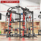 Power Cage,1600lbs Multi-Function Power Rack with Adjustable Cable Crossover System and More Training Attachment, Weight Cage for Home Gym
