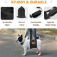 Adjustable Dog Lift Harness, Dog Sling for Large Dogs Lift Support and Rehab Harness for Weak Rear Legs, Soft Hind Leg Support Helps Senior, Injured, Disabled and After ACL Surgery Dogs(Black,Small)