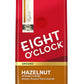 Eight O'Clock Coffee Hazelnut Ground Coffee, Medium Roast, 11 Ounce (Pack of 4) - Buttery, Smooth & Nutty