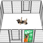 FXW Rollick Unleashed Dog Playpen for Indoor, Yard, RV Camping, 45 inch 16 Panels for Large Dogs│Patented