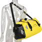 WILD HEART Waterproof Motorcycle Duffel Bag PVC500D Double-bottom With Rope Straps and Inner Pocket 40L 66L 100L for Kayaking, Camping, Boating,Motorcycle