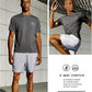 NORTHYARD Men's UPF 50+ Sun Protection Shirts Swim SPF UV Quick Dry Short Sleeve T-Shirts for Athletic Fishing Rash Guard