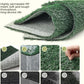 Dog Grass Pad with Tray, 30"x20" Medium Grass Pad for Dogs Potty with 2pcs Artificial Grass, Indoor Dog Litter Box for Balcony Apartment, Realistic, Washable, Less Odor