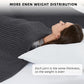 L'AGRATY Knitted Weighted Blanket - 60"x80" 15lbs Cooling Chunky Knit Heavy Blanket for Adults Braided Crochet Throw Thick Cable Yarn Knit Decorative No Beads Evenly Weighted Machine Washable