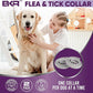 Flea Collar for Dogs – 2 Pack 16 Month Natural Flea & Tick Prevention Dog Flea Collar Adjustable One Size Fits All, Safe and Effective