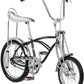 Schwinn Krate Classic Sting-Ray Bike, 20 Inch Bike for Kids or Adults, Steel Frame & Springer Fork, Fenders, Single Speed, Coaster Brake, Grey Ghost, Lemon Peeler, Coal, Grape, Orange or Apple