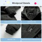 Pursky Boy's Waterproof Ski Jacket Kids Winter Snow Coats Fleece Raincoats Parka