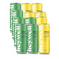 Heywell Sparkling Adaptogenic Drink, Hydration Variety Pack, 12 Fluid Ounce (Pack of 12) - Organic, Non GMO, Vegan, Gluten Free, Dairy Free