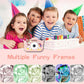 Kids Camera Toys,48MP Dual Lens with 64G SD Card and Cartoon Soft Cover for 3-8 Year Old Girls Boys (PinkDJS)