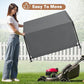 Dog Shade Shelter Outdoor 4'x4'x3' Tent for Large Medium Dogs, Outside Sun Rain Canopy Pet House for Livestock Pigs Cats with Waterproof Roof Ground Nails,Darkl Gray