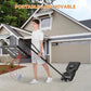 GORISE Portable Basketball Hoop for Home Outdoor Use, Adjustable Height, Shatterproof Backboard, for Daily Practice in Backyard or Garage Indoor Outdoor Backyard Pool