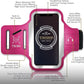 TRIBE Running Phone Holder Armband. iPhone & Galaxy Cell Phone Sports Arm Bands for Women, Men, Runners, Jogging, Walking, Exercise & Gym Workout. Fits All Smartphones. Adjustable Strap, CC/Key Pocket