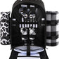 apollo walker Picnic Backpack Bag for 2 Person with Cooler Compartment, Detachable Bottle/Wine Holder, Fleece Blanket, Plates and Cutlery Set (2 Person, Black)