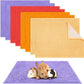 Barydat 8 Pcs Guinea Pig Cage Liner for Guinea Pig Cage Bedding Reusable Rabbit Mat Pad Washable Training Pad Animal Sleeping Bedding Mat