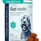 Veterinary Formula Gut Health Supplement for Dogs – Vet-Formulated Probiotic Chews with Digestive Enzymes & Fiber – Smart Vitality Supports Digestive Health, Gut Balance & Stool Quality, 60 Soft Chews