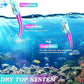 Kids Mask Fins Snorkel Set, Dry Top Snorkeling Gear for Kids Youth Boys Girls Junior Age 5-15 Tempered Glass Snorkel Mask Set Panoramic View Snorkeling Packages