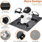 Mini Exercise Bike, AGM Under Desk Bike Pedal Exerciser Foot Cycle Arm & Leg Pedal Exerciser with LCD Screen Displays