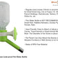 Choco Nose Patented No-Drip Dog Water Bottle/Feeder for Dogs/Cats and Other Small-Medium Sized Animals - for Cages, Crates or Wall Mount. 11.2 Oz. Mess Free Leak-Proof Nozzle 16mm, Apple Green (H590)
