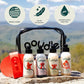 Pets - Gift Set with Travel Bag and Scrubber, Moisturizing and Gentle All Natural pet Shampoos with Aloe and Oatmeal