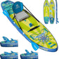 Journey 11'6" / 11'×34" / 11'×35" Extra Wide Paddle Board, One-Stop Premium SUP Board Accessories, Tailored Fins, Stable Inflatable Stand Up Paddle Boards for Youth/Adults of All Skill Levels