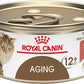 Royal Canin Feline Health Nutrition Aging 12+ Thin Slices In Gravy Canned Cat Food, 3 oz Can (24-count)