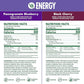 V8 +Energy Black Cherry and Pomegranate Blueberry Juice Energy Drinks, 8 fl oz Can (24 Pack)