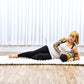 Leewadee Small Yoga Bolster – Shape-Retaining Cervical Neck Roll, Tube Pillow for Comfortable Reading, Kapok Filling, 22 x 6 x 6 inches