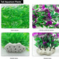 20.47 Inch Tall Aquarium Plants – Large Lifelike Artificial Fish Tank Decorations, 2 Pcs Fish Tank Plants Plastic，Durable & Safe for Freshwater/Saltwater Aquariums (Green (Style D))