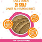 Weruva B.F.F. Play - Best Feline Friend Paté Lovers, Aw Yeah!, Tuna & Salmon Oh Snap! with Tuna & Salmon, 5.5oz Can (Pack of 8)