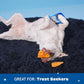 BARK Drool Ranch Chips Holiday Plush Dog Toy | Squeaky Fun for Medium Dogs