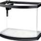 Aqueon LED MiniBow Small Aquarium Fish Tank Kit with SmartClean Technology, Black, 5 Gallon