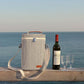 ZORMY 2 Bottle Wine Tote Carrier, Dark Blue, 750 mL Capacity, Polyester Material, With Shoulder Strap and Corkscrew