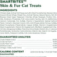 Greenies Feline Smartbites Skin & Fur Health Crunchy and Soft Cat Treats, Salmon Flavor, 16 oz. Tub