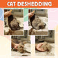 Jocomb Wooden Deshedding Brush for Dogs, Cats & Horses - Gentle Grooming Tool for Thick, Short & Wiry Coats - Dematting Pet Brush for Shedding Control & Comfort