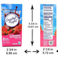 Crystal Light Strawberry Watermelon Drink Mix, 12-Quart Canister (Pack of 12)