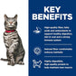 Hill's Science Diet Urinary Hairball Control, Adult 1-6, Urinary Track Health & Hairball Control Support, Dry Cat Food, Chicken Recipe, 15.5 lb Bag