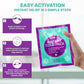 Instant Ice Cold Pack (6” x 5”) - 25 Packs Disposable Instant Ice Packs for Injuries | Cold Compress Ice Pack for Pain Relief, Swelling, First Aid, Toothache, & Outdoor Activities -Subscribe & Save