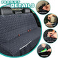 Dog Car Seat Covers for Back Seat,Waterproof Pet Bench Seat Covers for Trucks Ford f150/Ram1500/Nissan Frontier/Toyota Tacoma/GMC Canyon/Silverado Scratch Nonslip Truck Seat Cover for Dogs