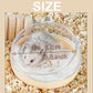 Meow&Woof Hamster Sand Bath Container, Large Sandbox Toilet Gerbil Batheoom, Tiny Chinchilla Dust Bathtub Sand Bath Box for Hamster Cage Accessories 6.5 Inch-Grey