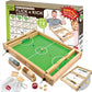 Big Flick n Kick: Wooden Multi Tabletop Indoor Portable Board Games for Kids and Family