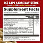 Rescue Detox - ICE CAPS - 12ct | Concentrated Cleansing Capsules