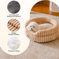 MEWOOFUN Dog Bed for Medium Dogs, Washable Large Cat Beds for Indoor Cats, Donut Pet Bed for Dogs and Cats with Anti-Slip Bottom (Camel, 27"x27"x10")