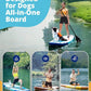 ZLX Inflatable Stand Up Paddle Board, 10'6" SUP Non-Slip Stable Deck Pad, Unique Center Fin, Premium Accessories, Portable Paddleboard for Adults, Beginners, All Skill Levels