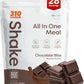 310 Nutrition All-In-One Meal Replacement Shake Powder - Plant-Based Protein Smoothie Blend w/High Fiber, Probiotics & Adaptogens - Low Carb, Vegan, Keto & Paleo Friendly - Chocolate Bliss - 28 Srv