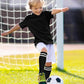 Kids Soccer Shin Guards and Socks Toddler Soccer Shin Pads Protective Defender Gear for 3-15 Years Old Youth Boys Girls