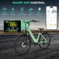 V80 Electric Bike, 1000W Motor 28MPH Ebike, 48V 13Ah Removeable Battery, 26'' City Cruiser Adult Electric Bicycles up to 70 Miles